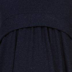 Armani Junior Charcoal Grey Turtleneck Long Sleeve Knit Dress 6 Yrs