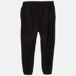 Pre Owned Axel Arigato Kids Black Cotton Bird Embroidered Sweatpants Size 8-10 yrs