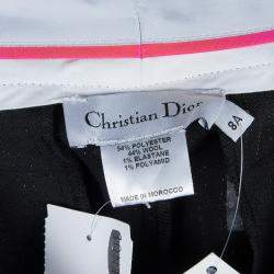 Pre Owned Baby Dior Black Sequinned Bow Detail Shorts 8 Yrs