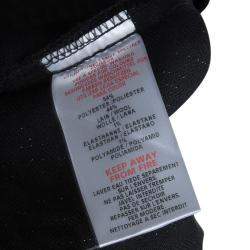 Pre Owned Baby Dior Black Sequinned Bow Detail Shorts 8 Yrs