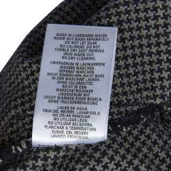 Pre Owned Baby Dior Brown Houndstooth Paneled Pants 8 Yrs