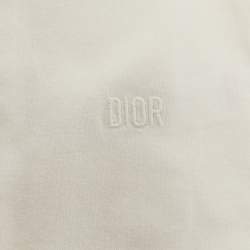 Baby Dior Cream Cotton Onesie Set 3 M 