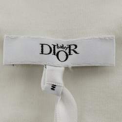 Baby Dior Cream Embroidered Sleeping Bag