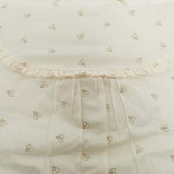 Baby Dior Cream Embroidered Sleeping Bag