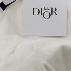 Baby Dior Pink Toile de Jouy Cotton Onesie Set 3M