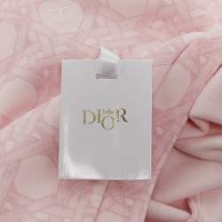 Baby Dior Pink Hexagon Weave Basket Print Cotton Track Set 12M 