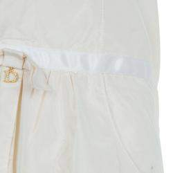 Baby Dior Cream Silk Pocket Detail Sleeveless Dress 10 Yrs