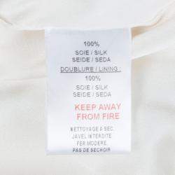 Baby Dior Cream Silk Pocket Detail Sleeveless Dress 10 Yrs