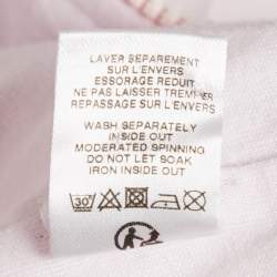 Pre Owned Baby Dior Pink Logo Print Cotton Zip-Up Hooded Jacket 36 M