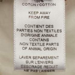 Pre Owned Baby Dior White Cotton A-Line Dress 2-3 Yrs