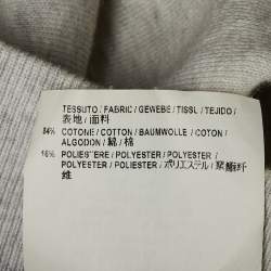 Pre Owned Balenciaga Kids Grey Cotton Hooded Sweatshirt Size 10 Yrs