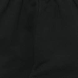 Pre Owned Balenciaga Kids Black Logo Embroidered Cotton Sweatshirt & Sweatpants Set 10 Y