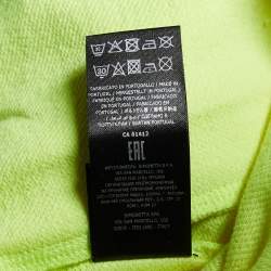 Balmain Neon Yellow Cotton Bermuda Shorts 14A Yrs