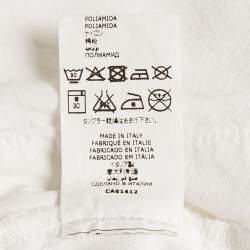 Balmain White Denim Button Detail Shorts 12 Yrs