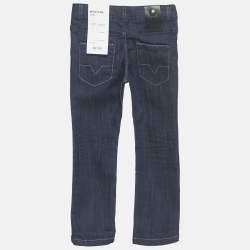 Pre Owned Boss By Hugo Boss Kids Navy Blue Denim Long Leg Jeans 4 Yrs Waist 22"