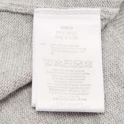 Boss By Hugo Boss Kids Grey Cotton Crew Neck Sweater 10 Yrs