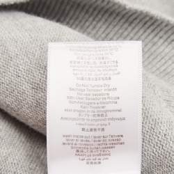 Boss By Hugo Boss Kids Grey Cotton Crew Neck Sweater 10 Yrs