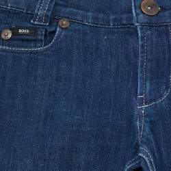 Pre Owned Boss By Hugo Boss Kids Navy Blue Denim Skinny Jeans 5 Yrs 21"