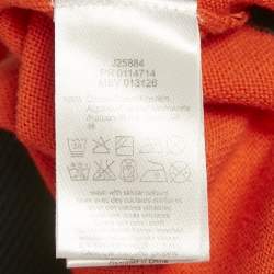 مملوكة مسبقًا Boss By Hugo Boss Kids Orange Cotton Knit Sweatshirt 14Yrs 