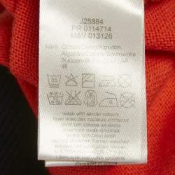 مملوكة مسبقًا Boss By Hugo Boss Kids Orange Cotton Knit Sweatshirt 14Yrs 