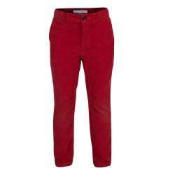 Burberry Children Red Corduroy Trousers 6 Yrs
