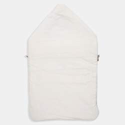 Pre Owned Burberry Children White Nova Check Print Cotton Baby Nest 6-9 Months  