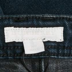 Pre Owned Burberry Children Navy Blue Denim Skinny Jeans 14 Yrs 