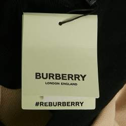 Burberry Kids Beige/Black Applique Detail Cotton Talbot Hoody 4 Yrs 