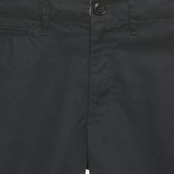 Pre Owned Burberry Children Navy Blue Cotton Shorts 10 Yrs
