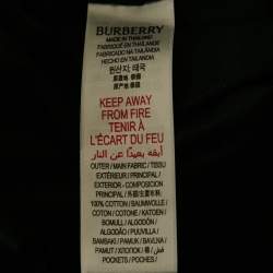 Pre Owned Burberry Kids Black Cotton Shorts 14Yrs