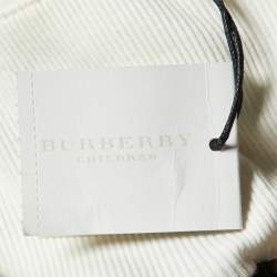 Pre Owned Burberry Children Beige Nova Check Cotton Dress 6M