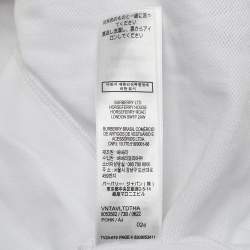 Burberry Kids Cotton Piqué Vintage Pleated Dress 6 Yrs