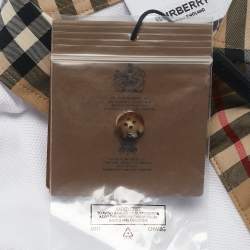 Burberry Kids Cotton Piqué Vintage Pleated Dress 6 Yrs