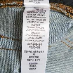 Burberry Children Blue Washed Denim Skinny Jeans 8 Yrs Waist 22"