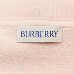 Pre Owned Burberry Kids Pink Lady Bird Cotton Hooded Jacket 8Yrs