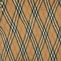 مملوكة مسبقًا طقم تفاصيل تدخيل قطن مربعات بيج بربري أطفال 6 سنوات