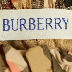 مملوكة مسبقًا طقم تفاصيل تدخيل قطن مربعات بيج بربري أطفال 6 سنوات