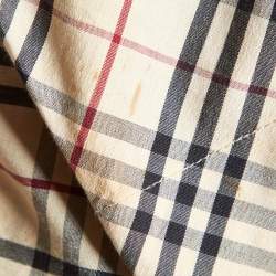 Burberry Kids Beige Vintage Checked Cotton Shirt Size 6 Yrs