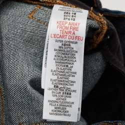 مملوكة مسبقًا Burberry Children White/Blue Cotton and Denim T-Shirt Set 6 Yrs