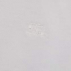 مملوكة مسبقًا Burberry Children White/Blue Cotton and Denim T-Shirt Set 6 Yrs