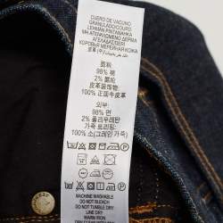 مملوكة مسبقًا Burberry Children White/Blue Cotton and Denim T-Shirt Set 6 Yrs