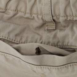 Pre Owned Burberry Blue/Beige Cotton 2 Piece Shorts and T-shirt Set 2 Yrs
