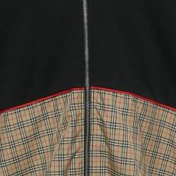 مملوكة مسبقًا هودي جوناه بربري أطفال قطن أسود بنقشة مربعة 12 سنة