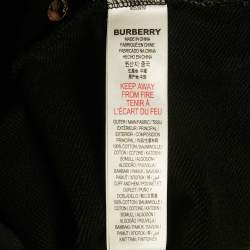 مملوكة مسبقًا هودي جوناه بربري أطفال قطن أسود بنقشة مربعة 12 سنة