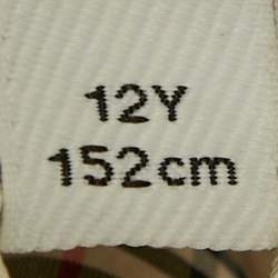 مملوكة مسبقًا هودي جوناه بربري أطفال قطن أسود بنقشة مربعة 12 سنة