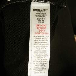 مملوكة مسبقًا هودي بربري للأطفال بنقشة مربعات قطنية سوداء جوناه 14 سنة