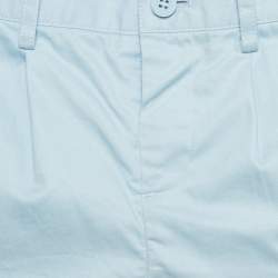 مملوكة مسبقًا Burberry Kids Blue Cotton Shorts 18M