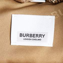 Pre Owned Burberry Kids Brown Thomas Bear Print Puffer Jacket 3 Yrs