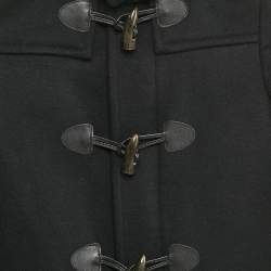 Burberry Children Navy Blue Wool Felt Duffle Coat 14 Yrs