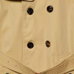 Burberry Kids Beige Cotton Trench Coats Size 10 Yrs